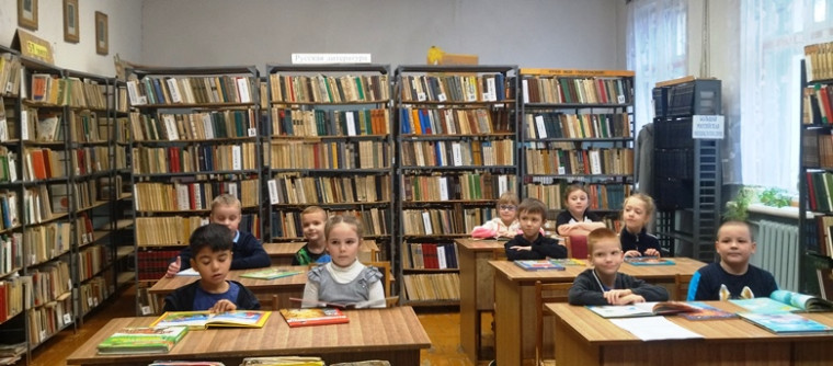 Библиотека – это дом книг.